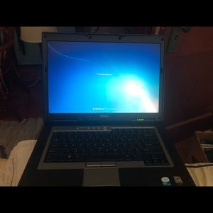Dell dark gray lap top wimdows 7
